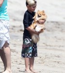 Gavin Rossdale Takes His Boys To The Joel Silver Memorial Day Party