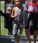 Halle Berry Picks Nahla Up From School