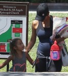Halle Berry Picks Nahla Up From School