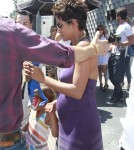 Pregnant Halle Berry & Family At Mother's Day Brunch In West Hollywood