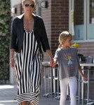 Exclusive... Heidi Klum And Martin Kristen Take Leni To Starbucks
