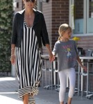 Exclusive... Heidi Klum And Martin Kristen Take Leni To Starbucks