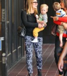 Hilary Duff Takes Luca To A Baby Class