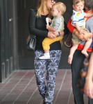 Hilary Duff Takes Luca To A Baby Class