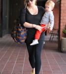 Hilary Duff Takes Luca To Babies First Class