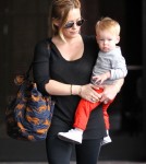 Hilary Duff Takes Luca To Babies First Class
