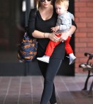Hilary Duff Takes Luca To Babies First Class
