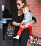 Hilary Duff Takes Luca To Babies First Class