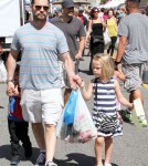 Jason Priestley Takes His Kids To The Farmers Market