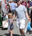 Jason Priestley Takes His Kids To The Farmers Market
