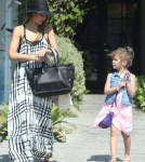 Jessica Alba And Honor Out And About In West Hollywood