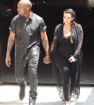 Kanye West Bumps His Head On A Wrong Way Sign