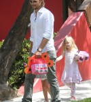 Gabriel Aubry Picks Nahla Up From School