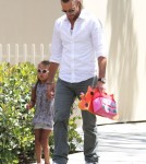 Gabriel Aubry Picks Nahla Up From School
