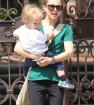 Natalie Portman & Aleph Stop By A Friend's House