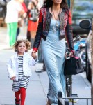 Padma Lakshmi & Daughter Krishna Out And About In New York