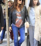 Semi-Exclusive... Pregnant Penelope Cruz Out And About In Madrid