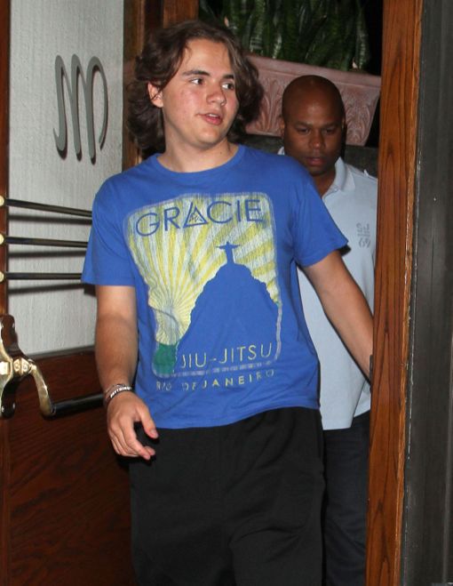 Prince Jackson & Remi Alfalah Out For Dinner At Madeo