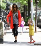 Sarah Jessica Parker Walks Her Daughters Home In NYC