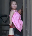 Victoria Beckham Shopping With Her Family At The Grove