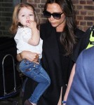 Victoria Beckham Takes Harper To Paris To Visit David On His Birthday