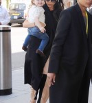 Victoria Beckham Takes Harper To Paris To Visit David On His Birthday