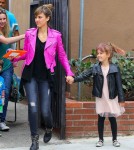 Exclusive... Jessica Alba Picking Up Honor From School