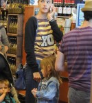 Alessandra Ambrosio Shops At Whole Foods With Her Daughter