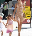 Alessandra Ambrosio Takes Anja To The LA Film Festival