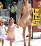 Alessandra Ambrosio Takes Anja To The LA Film Festival