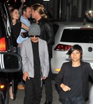 Brad & Angelina Take The Kids Out For Sushi