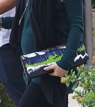 Pregnant Fergie & Josh Duhamel Attending Church
