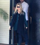 Pregnant Fergie & Josh Duhamel Attending Church