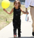 Kourtney Kardashian & Kids Out With A Friend In Los Angeles
