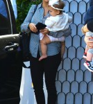 Kourtney Kardashian Takes Baby Penelope To Lunch