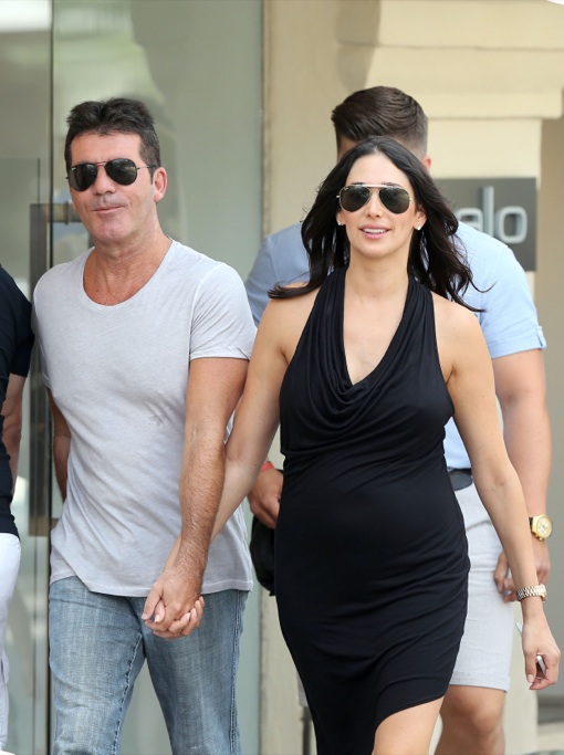 Simon Cowell Puts His Love For Pregnant Lauren Silverman On Display 71020 Hot Sex Picture