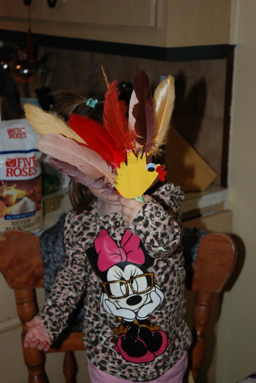 ThanksGiving Craft With Ava