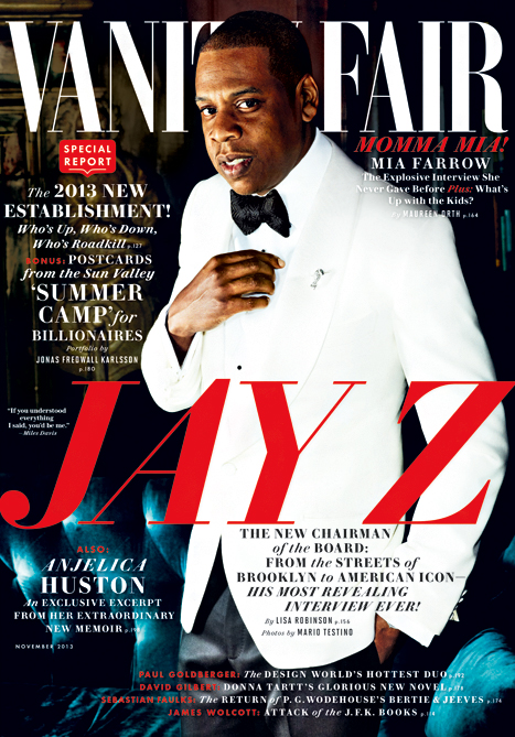 Jay-Z Covers Vanity Fair