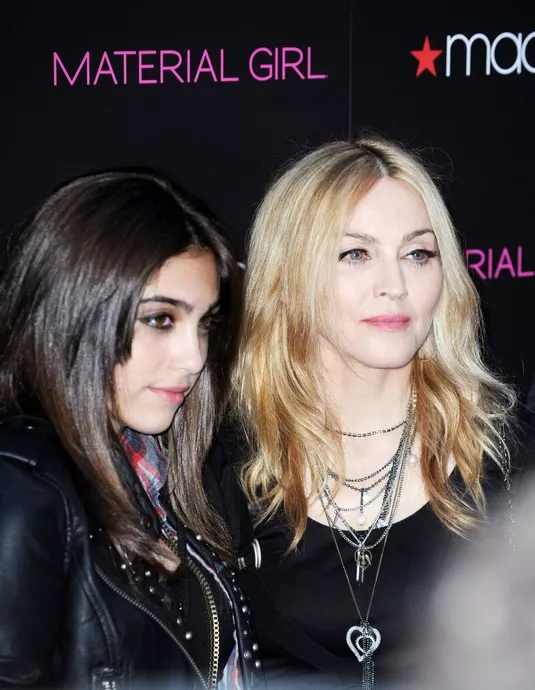 Madonna and  Lourdes