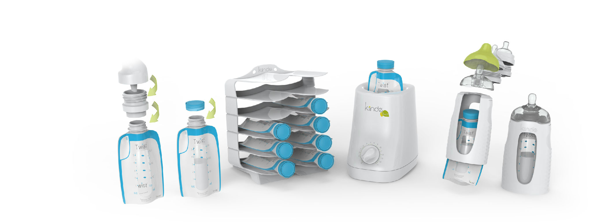 Kiinde Twist Breast Milk Storage System