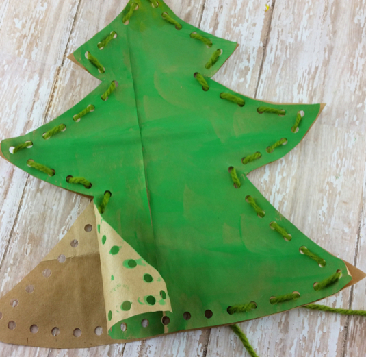 Christmas Craft: Stuffed Christmas Tree