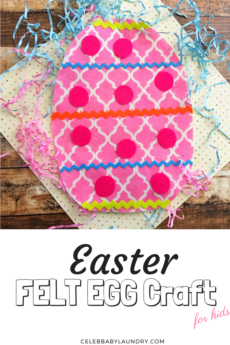 Easter Felt Egg Craft For Kids