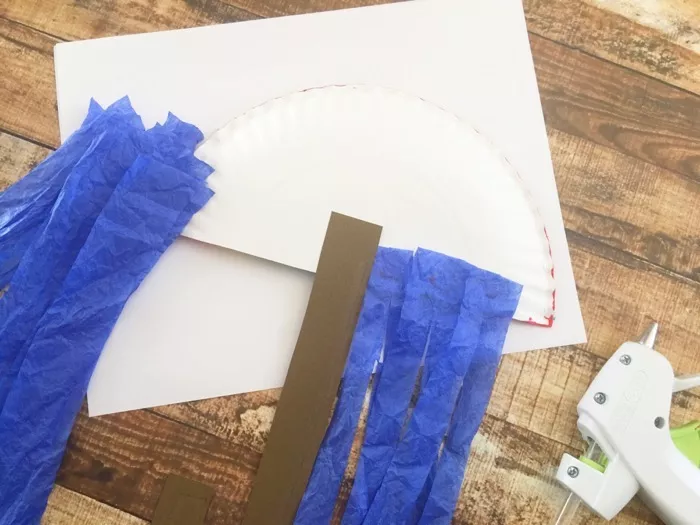 April Showers Umbrella Craft