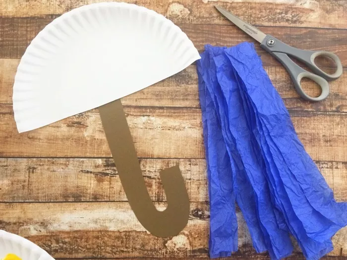 April Showers Umbrella Craft