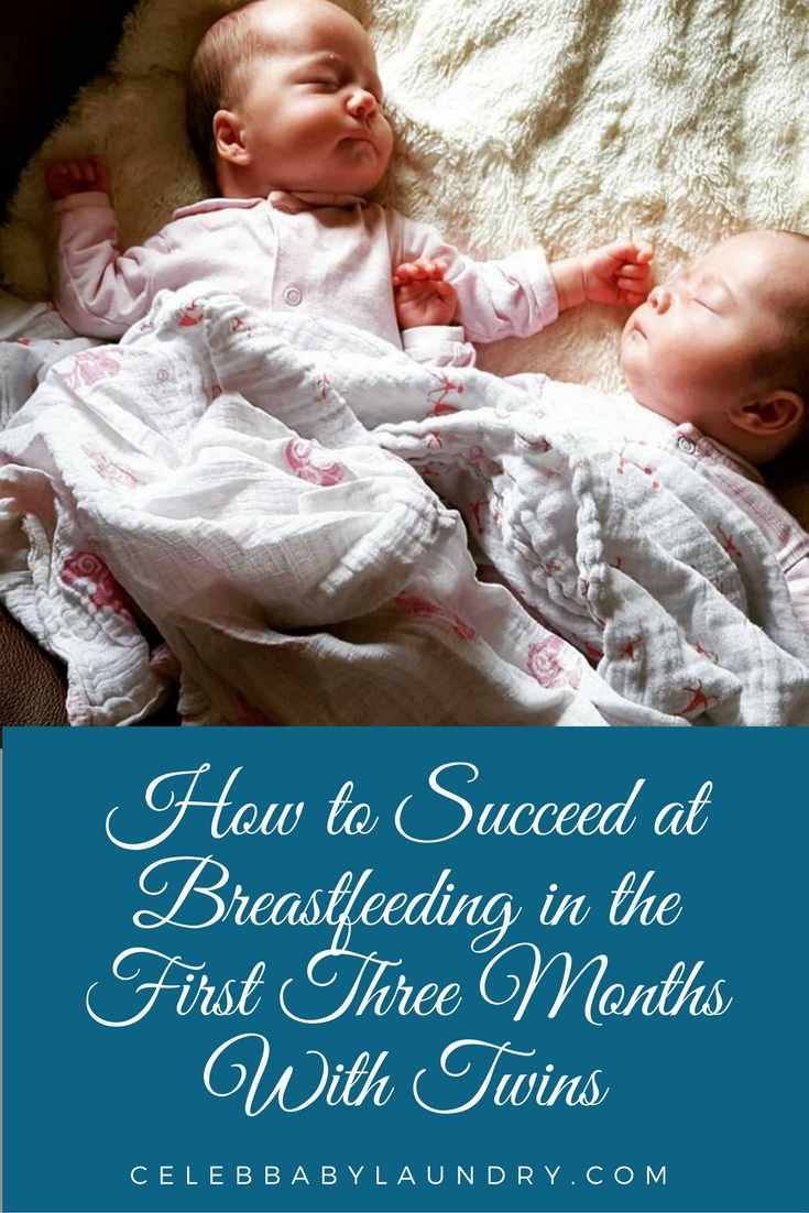 How to Succeed at Breastfeeding in the First Three Months With Twins