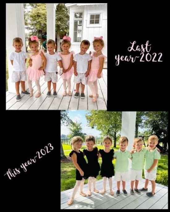 Sweet Home Sextuplets Courtney Shares Comparison Photos Old And New