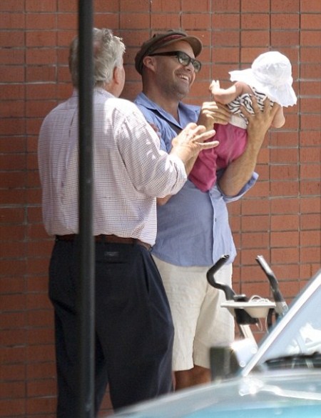Billy Zane With his Daughter