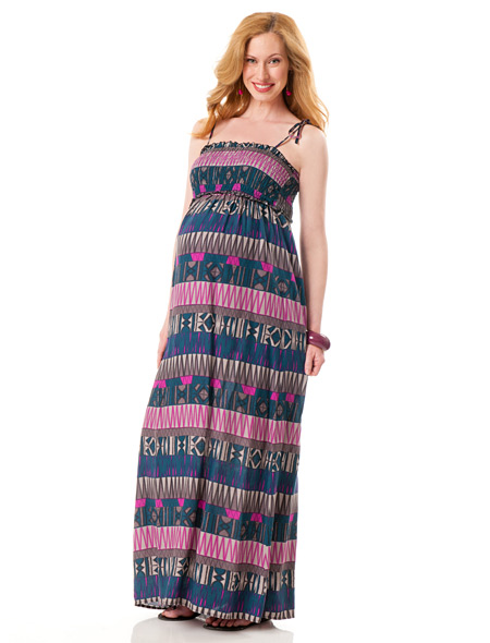 The Maxi Dress For Pregnant Women | Celeb Baby Laundry