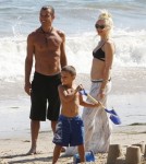 Gwen Stefani and Gavin Rossdale With Sons Kingston and Zuma