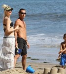 Gwen Stefani and Gavin Rossdale With Sons Kingston and Zuma